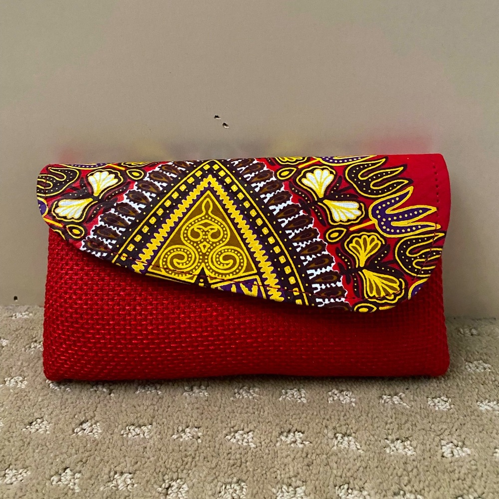 Ethnic clutch bag